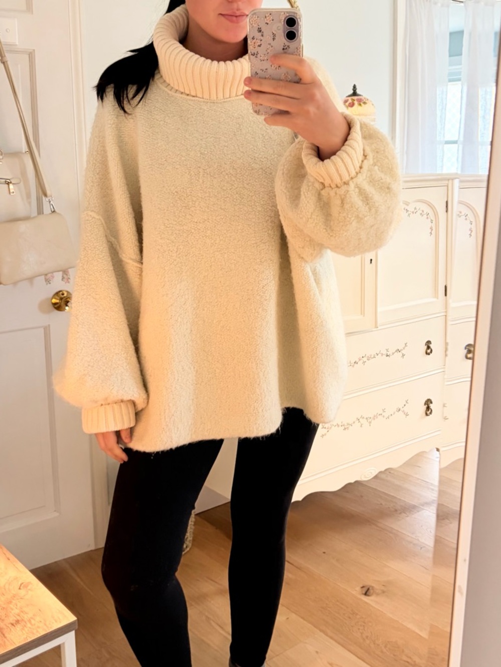 Free People Milo Cowl Neck Sweater